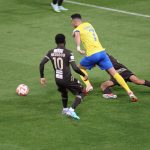 Cristiano Ronaldo marcó en la victoria del Al-Nassr en la liga de Arabia. Foto: Al-Nassr