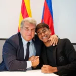 Lamine Yamal renovó su contrato con el FC Barcelona hasta el 2026.