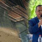 José Sánchez, alcalde del cantón Camilo Ponce Enriquez sufrió un atentado con balas en su vivienda. Foto Radio Antena Sur