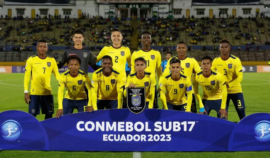 Ecuador se prepara para el Mundial de Indonesia sub 17. Foto: CONMEBOL