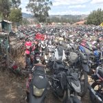 Un promedio de 5.000 automotores perduran en el Centro de Retención Vehicular (CRV) de la EMOV EP de Cuenca.