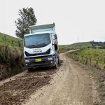 Las obras viales seguirán siendo prioridad para el año 2024. La maquinaria trabaja en diferentes frentes. Cortesía