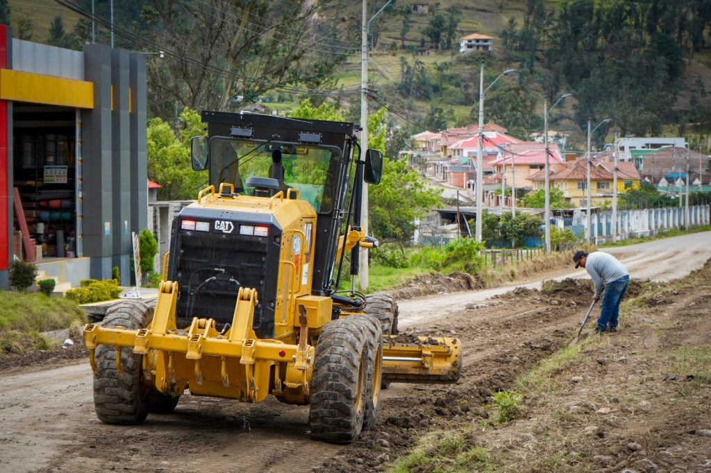 En el sector Pambadel se colocará material fresado en cerca de 770 metros de calles. Se reutilizará material de la Panamericana Norte (Cuenca). Cortesía