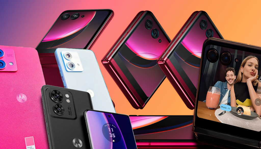 Motorola vuelve a Ecuador con tres gamas de celulares que recuerdan sus anteriores diseños, pero con tecnología de punta. Foto Internet