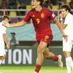 Marc Guiu anotó gol en la victoria de España ante Canadá. Foto: FIFA