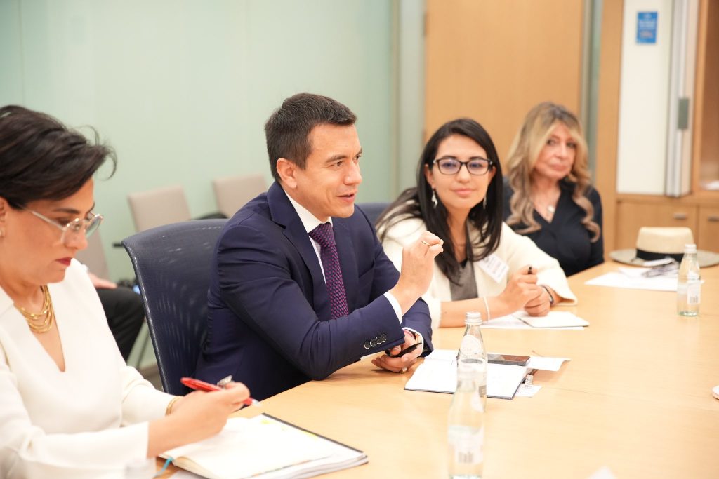 El presidente electo Daniel Noboa aseguró que la reforma tributaria que prevé presentar no contempla una subida de impuestos.