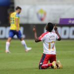 Maicon Solís anotó en la victoria de El Nacional ante Gualaceo SC. Foto: API