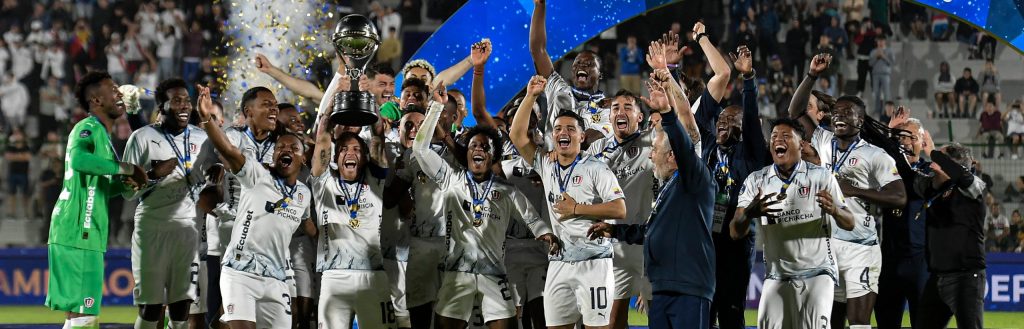 Liga De Quito se volverá a enfrentar a Fluminense en la final de la Recopa Sudamericana. Foto: CONMEBOL