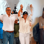 Soledad Padilla pidió a militantes mujeres del correísmo que digan la verdad en temas de violencia. Foto EFE