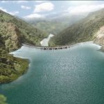 Imagen digital de la propuesta para la hidroeléctrica Cardenillo que se prevé implementar en Azuay. /Cortesía