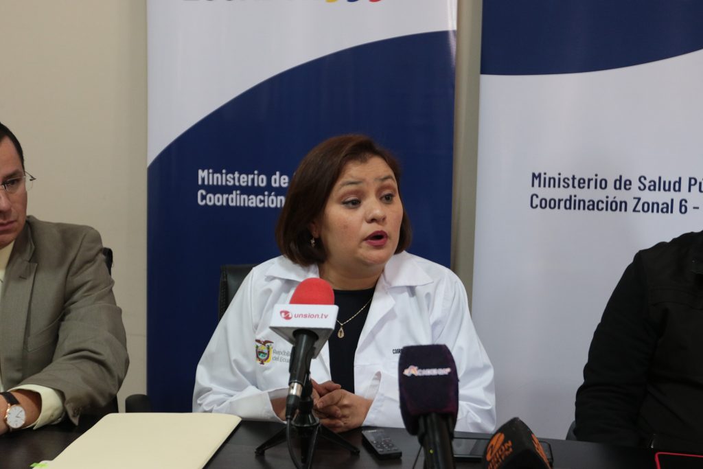 Nueva coordinadora de la Zona 6 de salud, Dayana Clavijo Rosales. /XCA