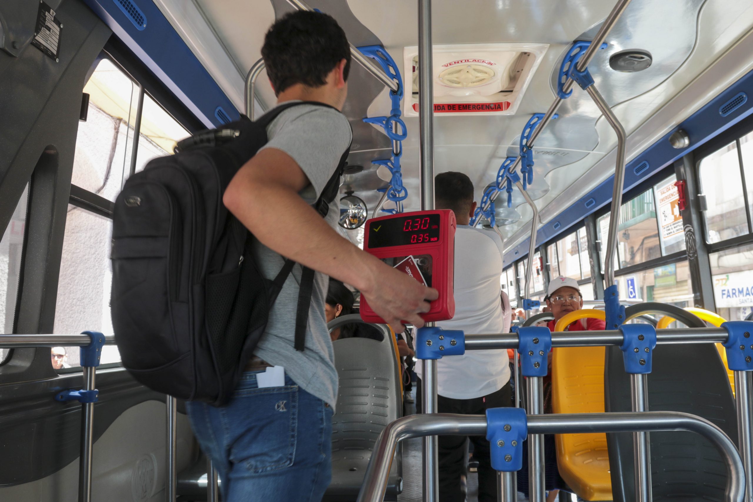 Universitarios denunciaron la falta del servicio la noche del lunes 15 de enero de 2024.