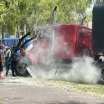Resultado del siniestro en la Capital. /Cortesía