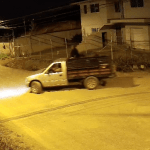 Captura de pantalla del momento del robo.