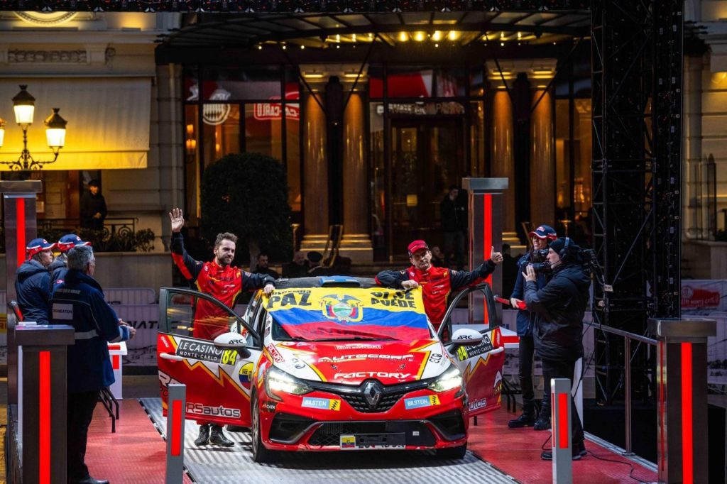 El piloto cuencano Fernando Andrade fue parte de los exclusivos 70 participantes que estuvieron en el Rally Montecarlo. /Cortesía