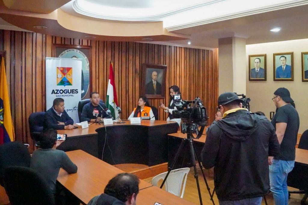 El Municipio de Azogues se alista para recibir al Fenómeno de El Niño y los estragos que puede causar en este cantón.