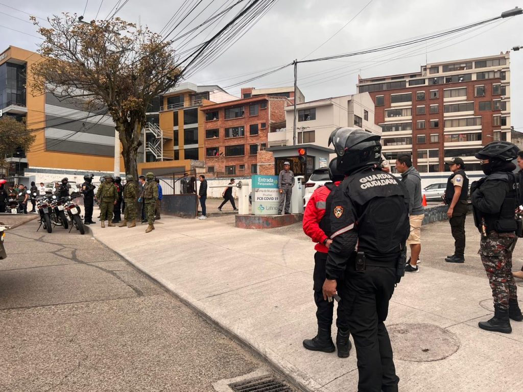 Operativos se llevaron a cabo este martes 9 de enero de 2024 en Cuenca.