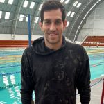 El nadador cuencano, Esteban Enderica.