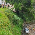 Al fondo de la quebrada de Milchichig terminó el vehículo.