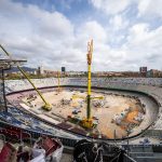 Las obras del Spotify Camp Nou avanzan según los plazos previstos por el club azulgrana y afrontan un nueva fase de construcción