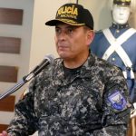 César Zapata, comandante de la Policía Nacional.