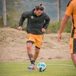 Pablo Magnín se sumó a los entrenamientos de Deportivo Cuenca. Foto: Deportivo Cuenca