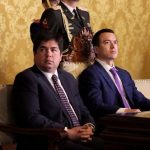 El presidente Daniel Noboa encargó este martes 2 de enero de 2023 la Secretaría de Seguridad Pública y del Estado a Arturo Félix Wong.