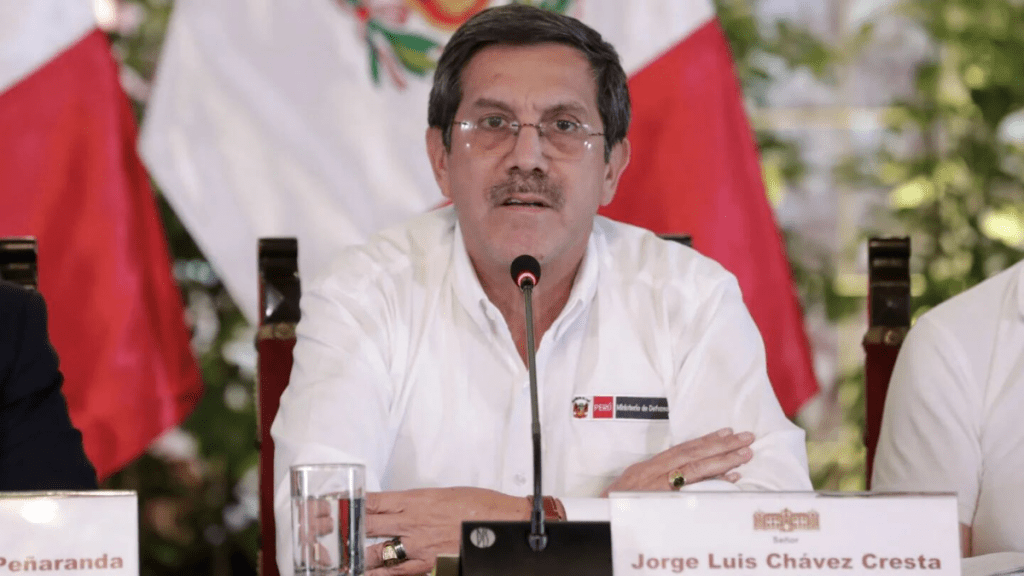 El ministro de Defensa de Perú, Jorge Chávez, declaró que no existe evidencia que las bandas criminales en ese país vecino tengan armamento de las fuerzas armadas peruanas.