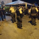 Policías liberados en Los Ríos luego de permanecer secuestrados desde el martes 9 de enero de 2024.