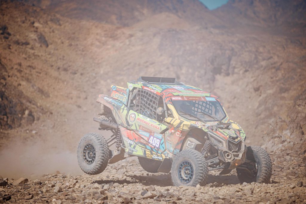 Guayasamín terminó las 12 etapas del Rally Dakar.