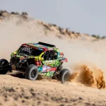 Carrera de Guayasamín en el rally Dakar.