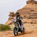 Juan José Puga termina la etapa 11 del Rally Dakar