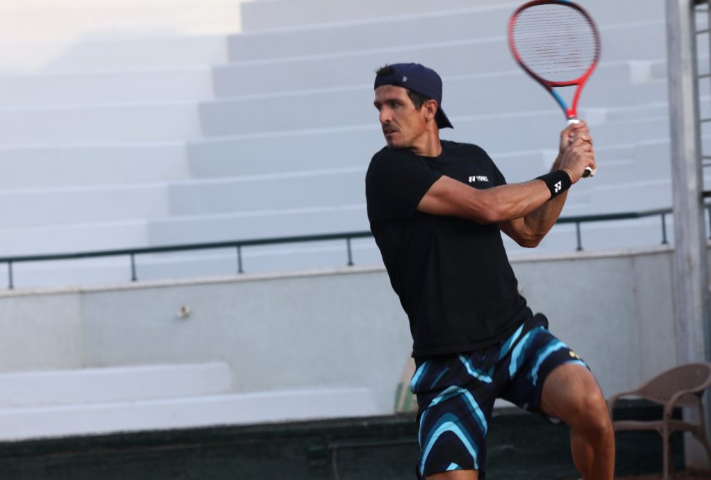 primer entrenamiento con Emilio Gómez y Álvaro Guillén