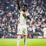 Vinícius celebra gol ante el FC Barcelona. Foto: Real Madrid