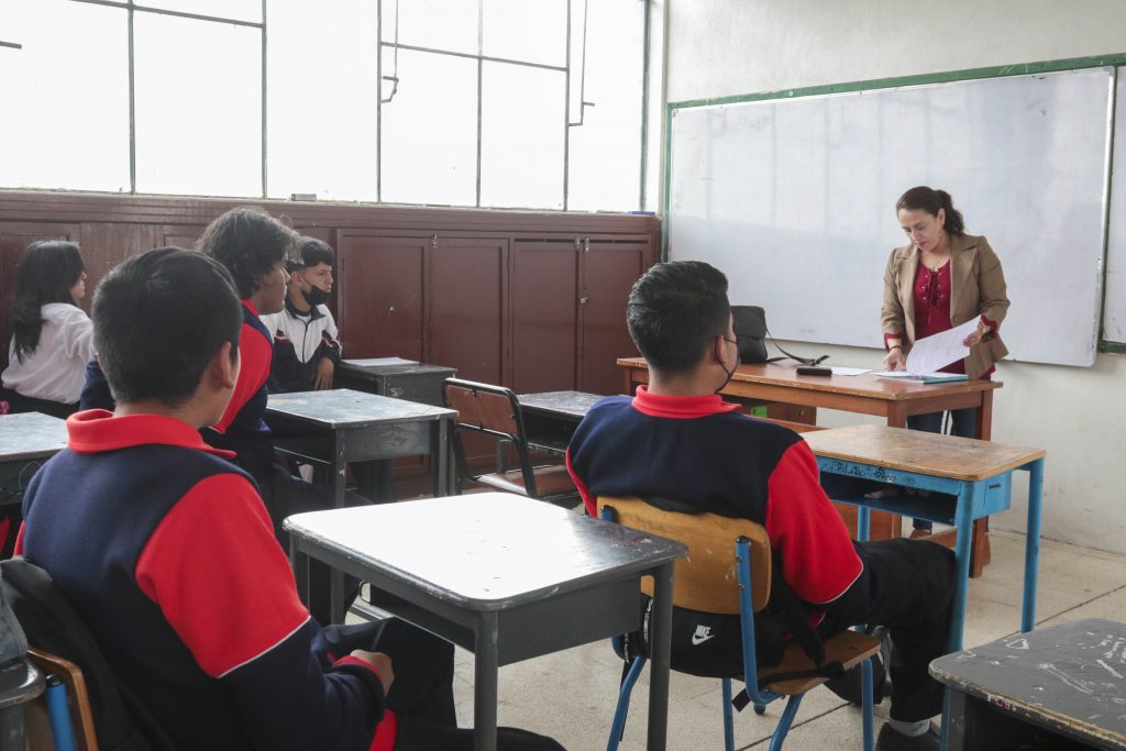 El Ministerio de Educación anunció que 3.333 instituciones educativas retornarán a la presencialidad desde este miércoles.