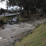 Estado del río Tomebamba en diciembre tras la recuperación de los caudales. Archivo