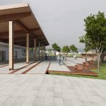 En el diseño se muestra el proyecto del parque del Ferrocarril. Se trata de una de las obras por ejecutarse este año. Cortesía