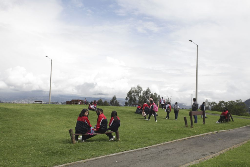 En el Ecoparque de El Valle se proyecta la construcción de un parque vial. El lugar se caracteriza por amplias áreas verdes. XCA