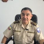 Pablo Guachamín, comandante de la Subzona de Policía Azuay, informa sobre casos de secuestro son investigados en Cuenca.