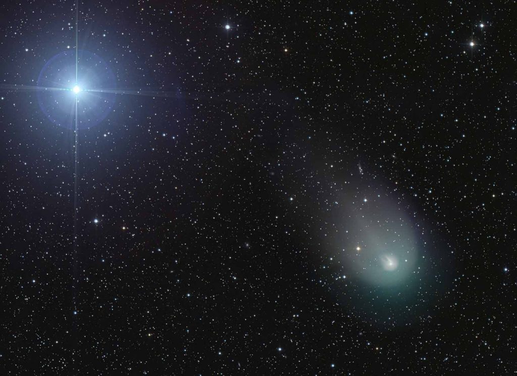 Imagen del Cometa 12P/Pons–Brooks.