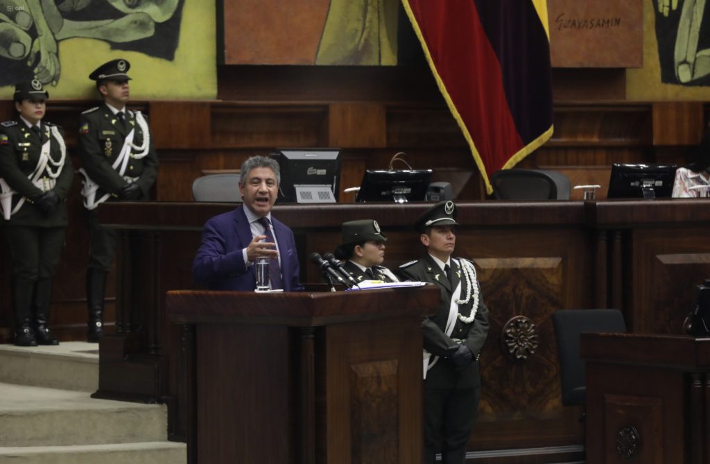 Con 102 votos afirmativos, el pleno de la Asamblea Nacional destituyó a Fausto Murillo, vocal del Consejo de la Judicatura.