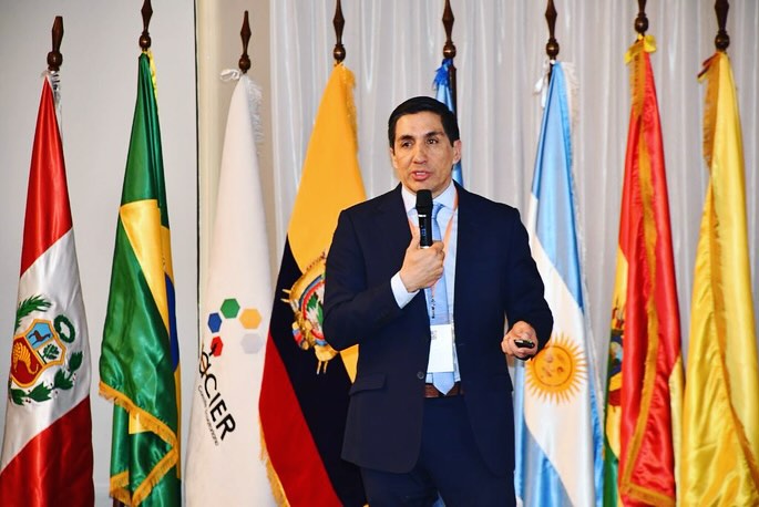 Rubén Benítez, presidente ejecutivo de la Empresa Eléctrica Regional Centro Sur.