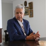 El presidente Lenin Moreno no se presentó ante la justicia ecuatoriana por miedo a poner en "peligro su vida". Foto EFE