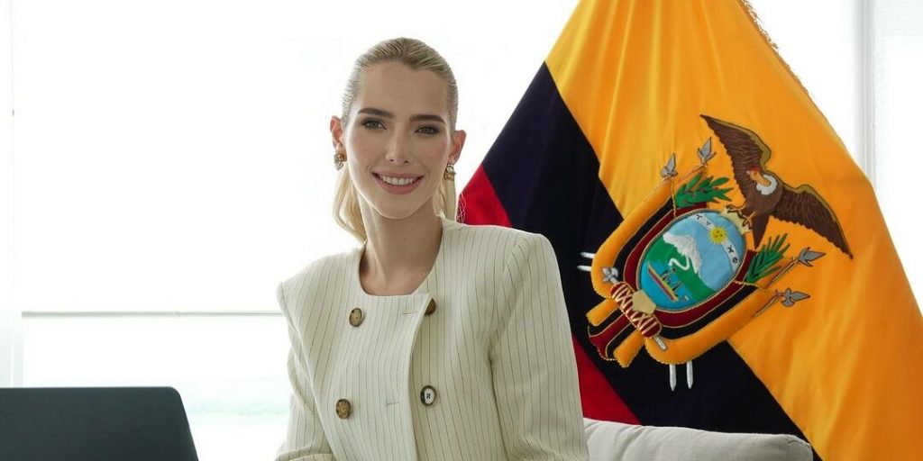 La primera dama de Ecuador, Lavinia Valbonesi, se reunirá este lunes 26 de febrero de 2024 con su homóloga estadounidense, Jill Biden.