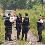 La Policía Nacional encontró 7 cuerpos sin vida dentro de una camioneta en la provincia de Orellana. Foto COCAVISIÓN