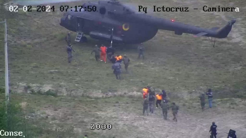 Imagen publicada por el alcalde Zamora la mañana de este viernes, sobre el supuesto traslado de privados de libertad.