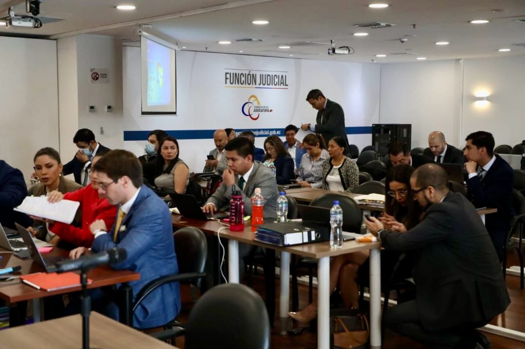 Inicio de la audiencia de juicio contra e ex alcalde de Quito Jorge Y.