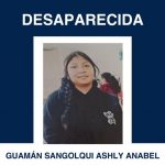 Ashley Anabel Guamán Sangolquí, de 18 años, está reportada como desaparecida desde el lunes 5 de febrero de 2024.