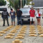 Más de un millón de dosis de droga fue retirado del mercado con el decomisado de 109.000 gramos de cocaína en Manabí.