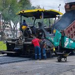 Después de casi cuatro años de espera los trabajos en la pista Jefferson Pérez, en Miraflores, parecen llegar a su final.